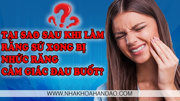 Ê buốt răng sau khi bọc sứ? | nha khoa Hân Đào