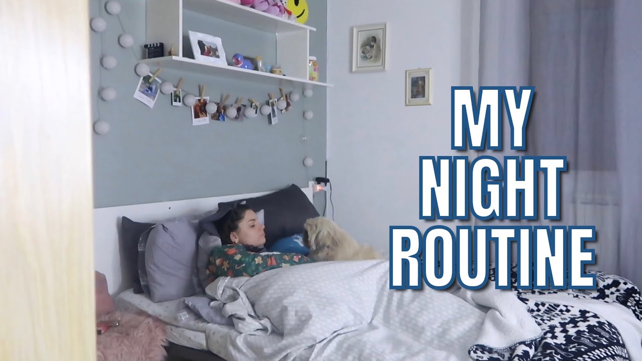 Sara Daily Routine MY NIGHT ROUTINE🌙|SARA🤍 - YouTube