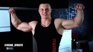 ROAD TO EUROPEAN CHAMPIONSHIP│PRE-WORKOUT MEAL + PUSH-WORKOUT #bodybuilding #championshipIFBB #BB