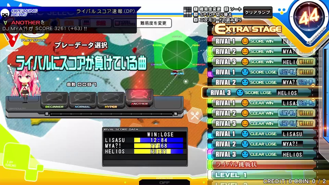 Beatmania IIDX 28 BISTROVER  Live SP/DP (2020/11/19/木)