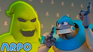 arpo and the ghost arpo the robot funny kids cartoons kids tv full episode compilation