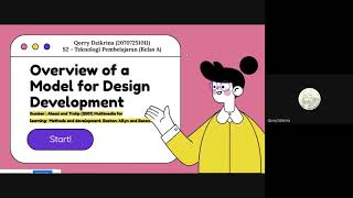 Chapter 12 Buku Allesi & Trolip : Overview of A Model for Design Development