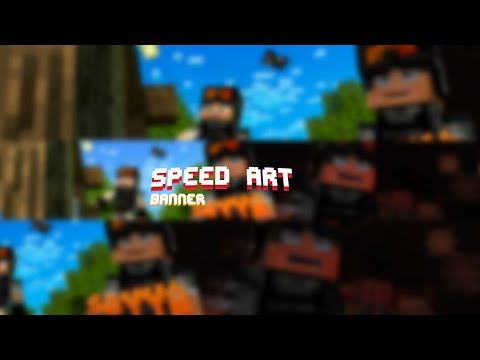 Minecraft SpeedArt Banner [SAYYA] - YouTube
