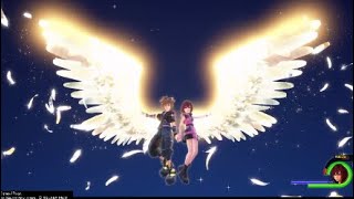 Kingdom Hearts Remind - Kairi And Sora Team Attacks, Defeat Xehanort Together Kairi Gameplay