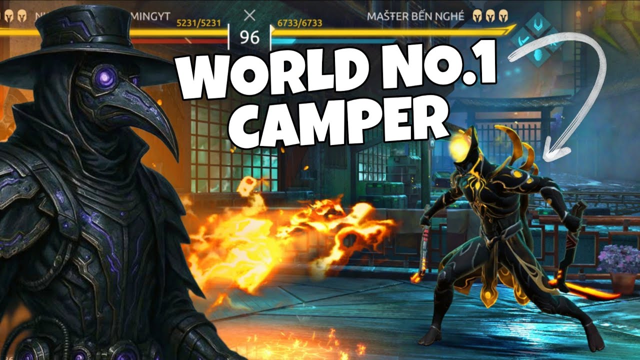 I Can't Defeat World No. 1 Camper 😭 Wait For The Twist || Shadow Fight 4 Arena