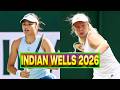Emma Raducanu vs Francesca Jones Practice Match Highlights | Indian Wells 2026
