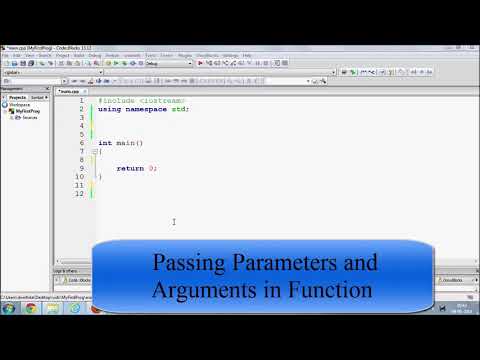 Parameters ctor and Arguments in Function OOP in C++ Lecture 12