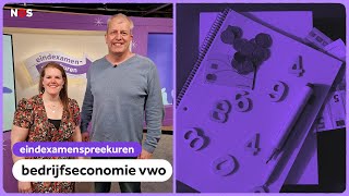 Examenspreekuur bedrijfseconomie vwo met Mike en Nancy