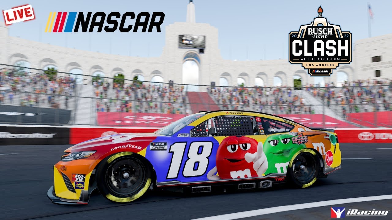 NASCAR NEXT-GEN IRACING! LA COLISEUM!