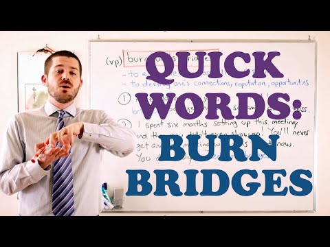 Video: Hva er en setning med ordet brenning?