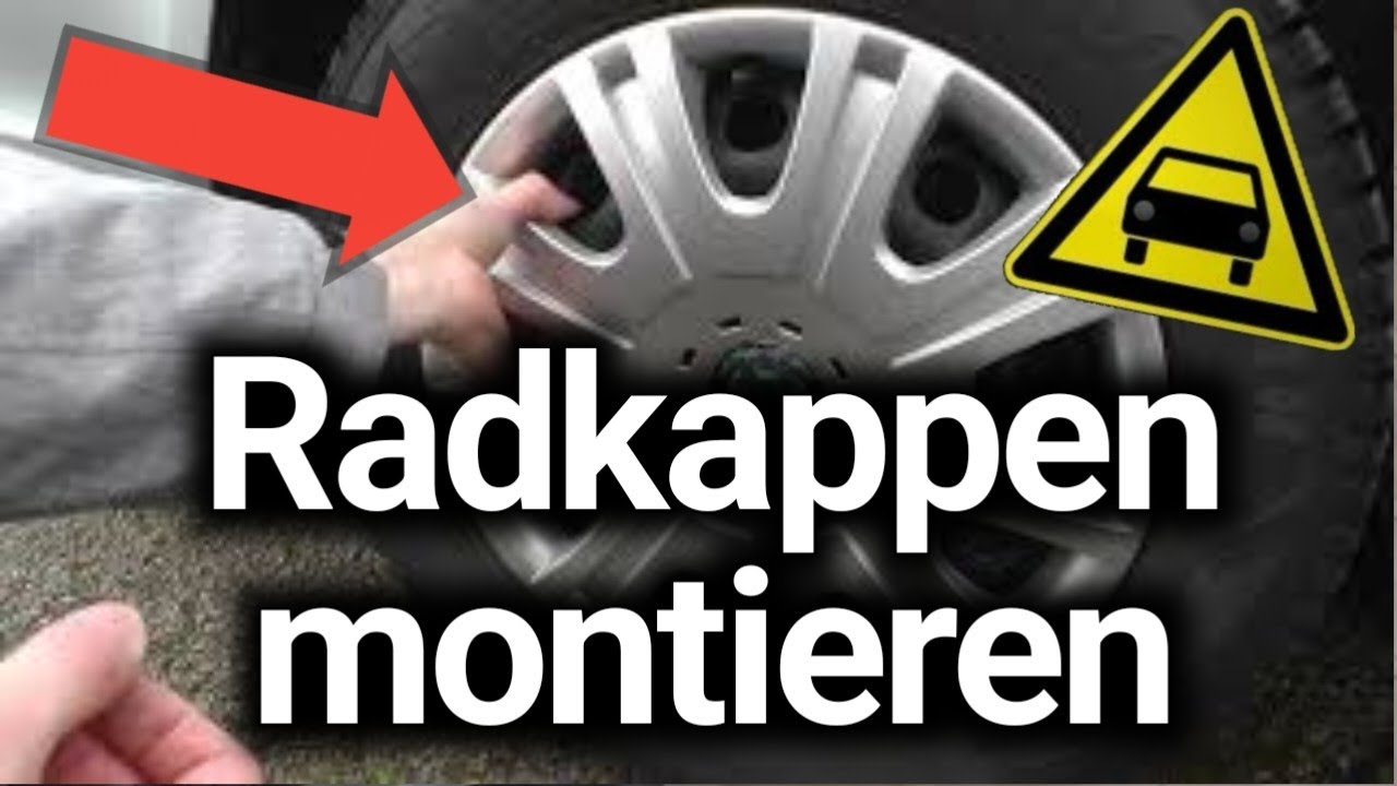 passend f/ür Fast alle Fahrzeuge inkl CM DESIGN Radkappen 16 Zoll Hero Schwarz//Rot 4 Ventilkappen.