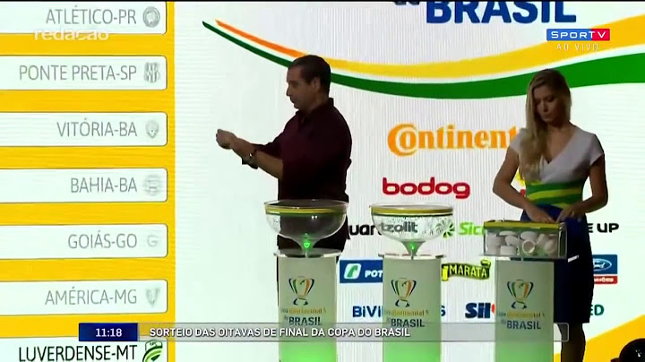SORTEIO  Definido os confrontos das Oitavas da Copa do Brasil 2004