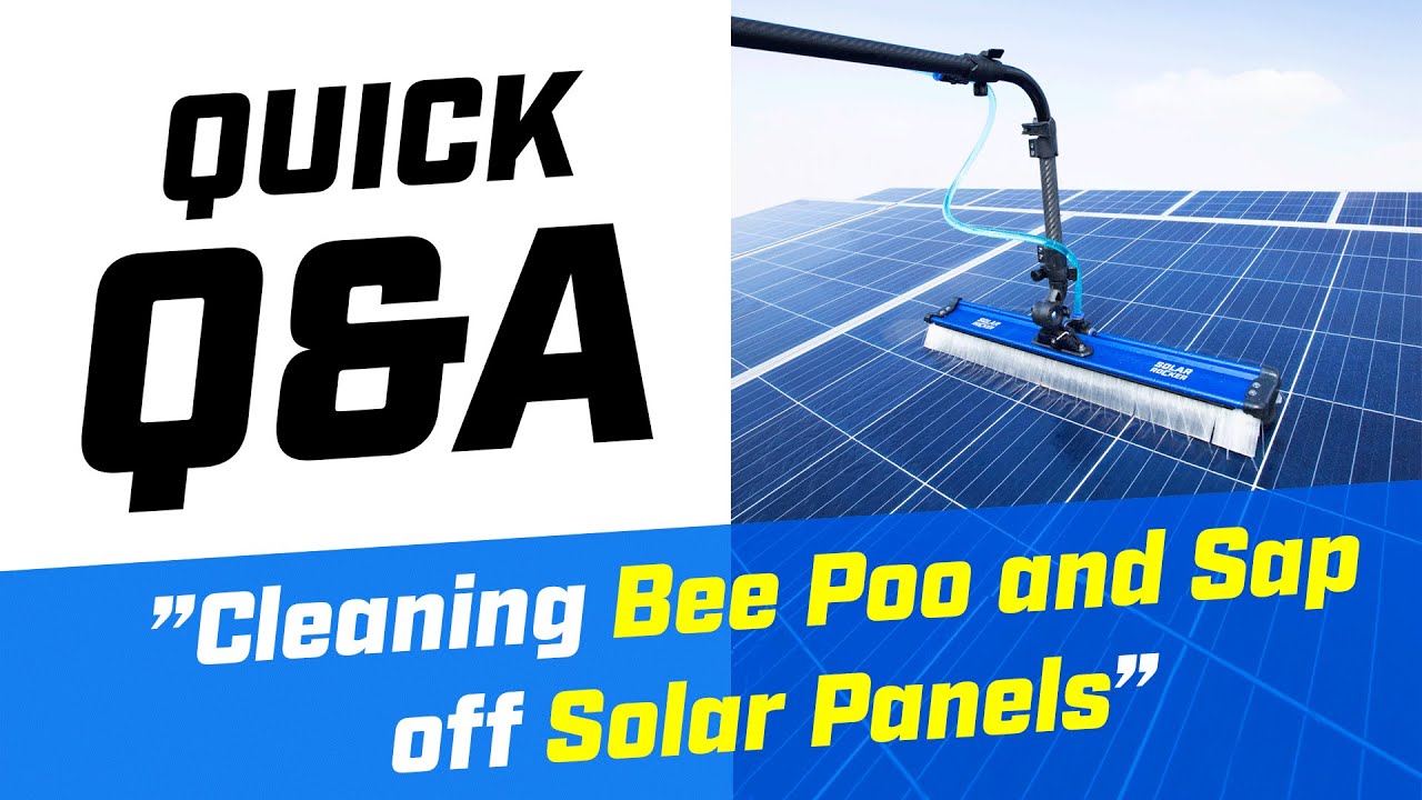 Burnishing Neutral Package Solar Panel Cleaner Solar Panel