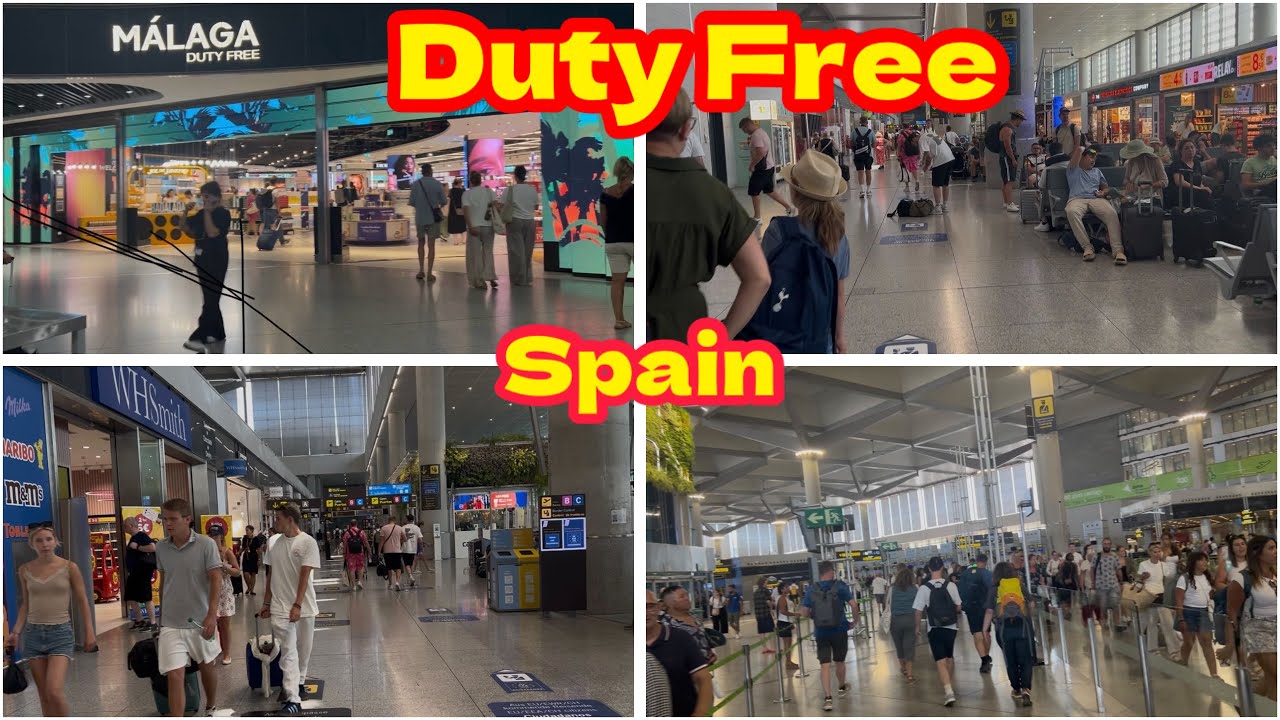 duty free tobacco malaga airport Malaga Airport // Spain 🇪🇸 Duty Free // Terminal 3 // Walking Tour 2025