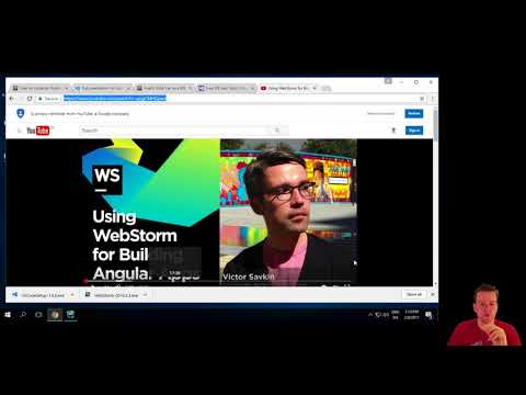 Building a Angular4+ Web App | S4P8 | Installing our IDE called WebStorm