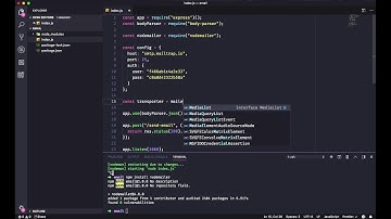 Envio de e-mail no express.js com nodemailer.js | Higo Ribeiro