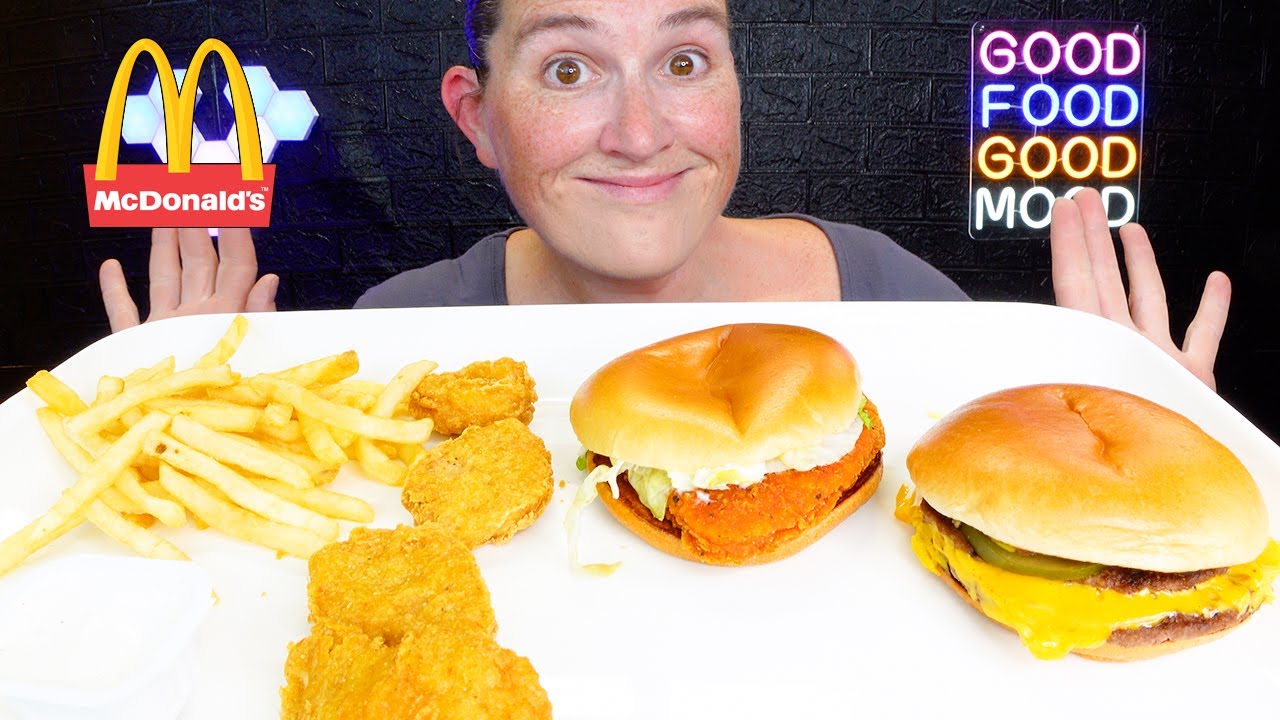 ASMR | McDonald's| Five Dollar Meal Deal | MUKBANG Eating Show