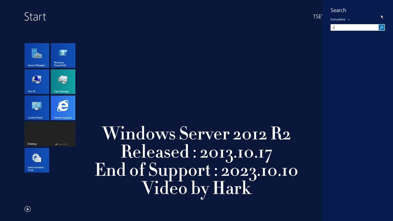 Windows History with Never Released Versions Collection - Windows Server 2012 R2