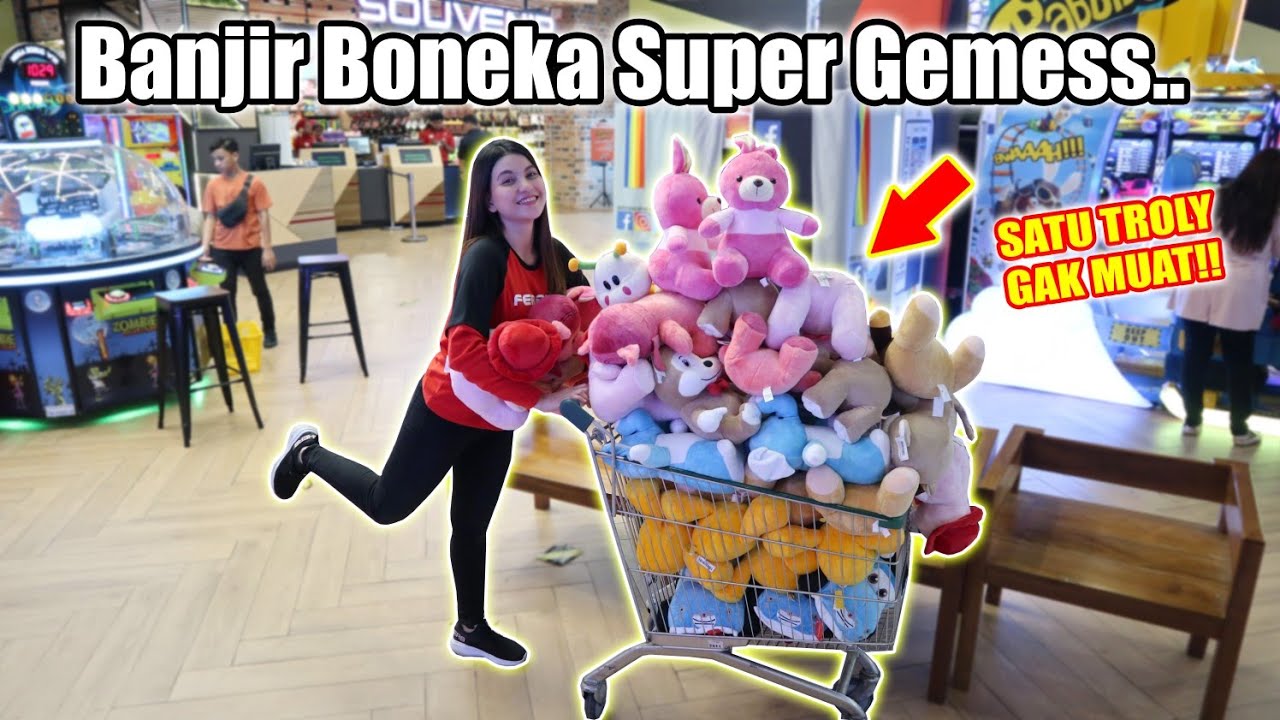 BONEKANYA BANJIRR!! SATU TROLY GAK CUKUP..SAMPE TUMPAH-TUMPAH!!