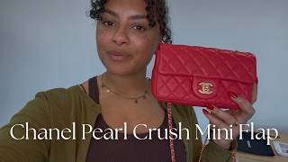 Famous Chanel Pearl Crush Mini Flap Review Wealth
