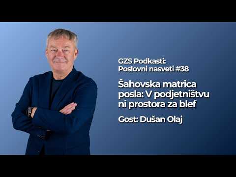 Šahovska matrica posla: V podjetništvu ni prostora za blef — GZS Podkasti: Poslovni nasveti #38