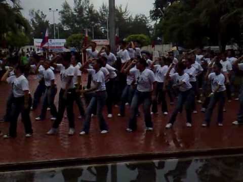 Saint Rose Officers Dancing