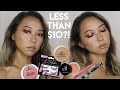 FULL FACE OF PRODUCTS UNDER $10!!! | Affordable Face of Makeup Without Looking Cheap!