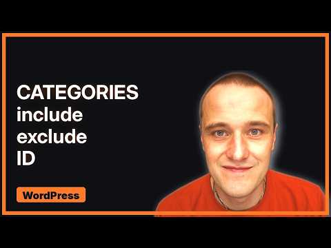 Wordpress: How to define category ID in an array?