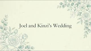 Joel & Kinzi Wedding - 30-5-2026