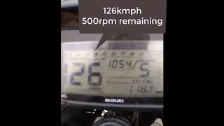 Suzuki Gier 155 Top Speed Run In One Gear Engine Tuned Up