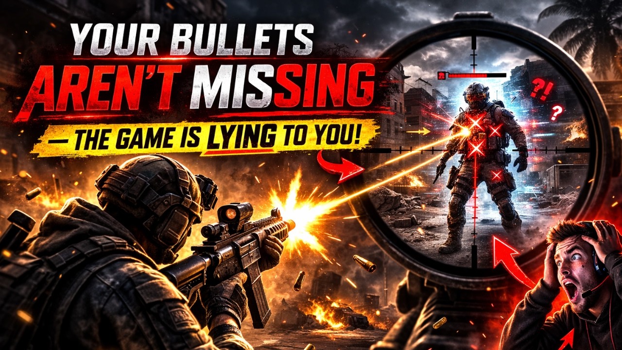 Your Bullets Aren't Missing — The Game Is LYING To You