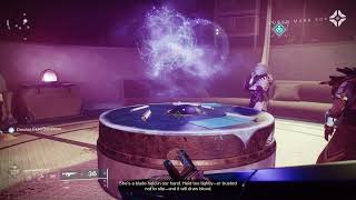 Destiny 2 Season of Wish Week 1 Dialogue Between Queen Mara & Osiris