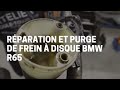  tuto  rparation et purge de frein  disque bmw r65