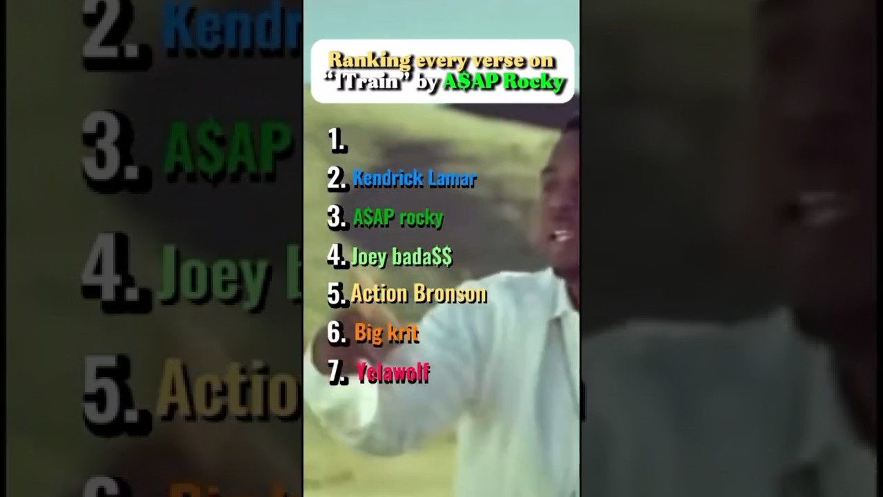 Ranking every verse on 1train!