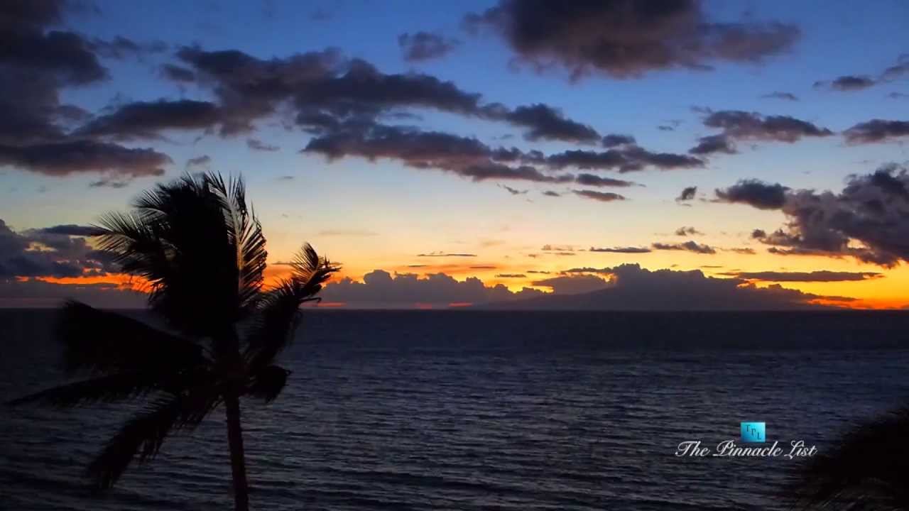 Maui Sunset Timelapse in Kihei, Hawaii, USA 🇺🇸 | Royal Mauian | Luxury Travel