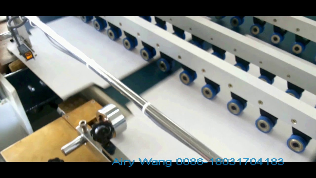 Zhenhua Semi automatic gluer machine For 4 corner 0086 18031704183 Airy Wang