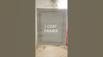Why 2 coats of Primer? .... it