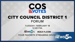 News5 will be holding city council candidate forums ahead of April's election