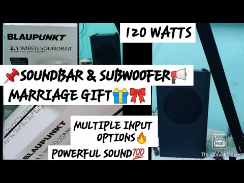 Blaupunkt SBW100 120 Watts 