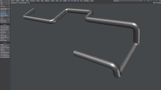 LightWave Model - Pipe, Grid Snap