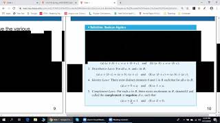 Discrete Mathematics - Boolean Algebras, Russell’s Paradox, and the Halting Problem