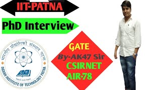 IIT-Patna Phd interview #viral #viralvideo