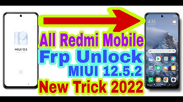 All Redmi Mobile MIUI 12.5.2 Frp Bypass Without Pc |New Trick 2022| Bypass Google Lock 100% Working