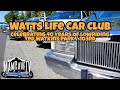 Watts Life Car Club 40th Annual Lowrider Function Ted Watkins Park / 103rd Shot In 4k