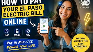 How to pay your El Paso Electric bill online