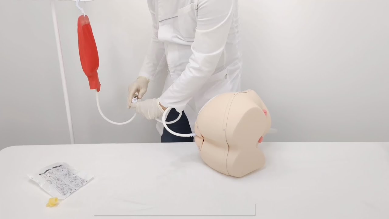 М1006 Тренажер постановки клизмы, внутримышечных инъекций, обработки ...