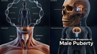 3D Animation Journey: The Biological Transformation of the Male Body During Puberty