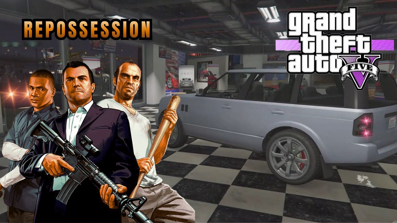 GTA 5 Gameplay Walkthrough FULL GAME  Series Part 3 Repossession - No Commentary