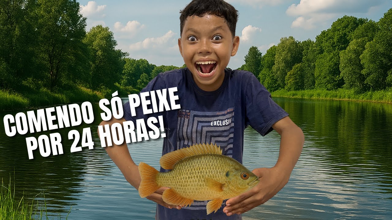 Comendo peixe por 24 horas