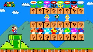 Super Mario Bros. but there are MORE Custom Power-Up | Game Animation